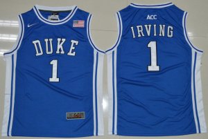 Maillot De Basket NCAA Duke Bleu Devils Kyrie Irving 1 Col V College Basketball Authentique Duke Bleu